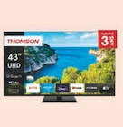 Téléviseur 4K 43" UHD - THOMSON dans le catalogue Hyper U