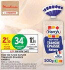 Promo Pain 100 % mie nature tranches épaisses à 1,51 € dans le catalogue Intermarché Super à Massieux