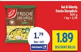 Frische Eier-Spätzle im Angebot bei diska in Zwickau Frische Eier-Spätzle Angebote von Gut & Günstig bei diska Zwickau für 1,79 €