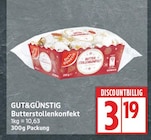 Butterstollenkonfekt im EDEKA Prospekt Butterstollenkonfekt von Gut&Günstig im aktuellen EDEKA Prospekt für 3,19 €