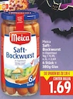 Saft-Bockwurst von Meica im aktuellen E center Prospekt