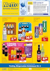 Netto Marken-Discount Discounter Prospekt der aktuellen Woche mit 2 Seiten, gültig von 18.05.2026 bis 23.05.2026, in Bad Füssing und Umgebung Aktueller Netto Marken-Discount Discounter Prospekt in Bad Füssing und Umgebung, "DER ORT, AN DEM DU IMMER AUSGEZEICHNETE PREISE FINDEST." mit 2 Seiten, 18.05.2026 - 23.05.2026