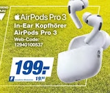 AirPods Pro 3 im Angebot bei expert in Lehrte AirPods Pro 3 Angebote von Apple bei expert Lehrte für 199,00 €