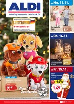 ALDI Nord Prospekt "ALDI. Jeden Tag besonders - einfach ALDI.", 36 Seiten, für Leipzig, 11.11.2019 - 16.11.2019 ALDI Nord Prospekt "ALDI. Jeden Tag besonders - einfach ALDI.", 36 Seiten, für Leipzig, 11.11.2019 - 16.11.2019