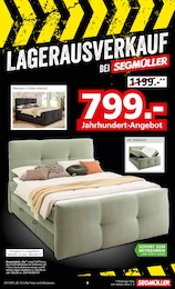 SegmĂĽller Boxspringbett im Prospekt SegmĂĽller Boxspringbett im Prospekt