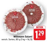 EDEKA - Feinschmecker Salami Angebot im Prospekt Feinschmecker Salami bei EDEKA im Prospekt "" für 1,29 €