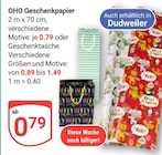 Geschenkpapier Angebote von OHO bei GLOBUS Saarbrücken für 0,79 €