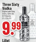 Vodka im Angebot bei Trinkgut in Gronau Vodka Angebote von Three Sixty bei Trinkgut Gronau für 9,99 €
