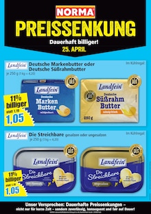 Butter im aktuellen Norma Prospekt (Remscheid) Butter im Norma Prospekt "Mehr fĂĽrs Geld" mit 28 Seiten (Remscheid)