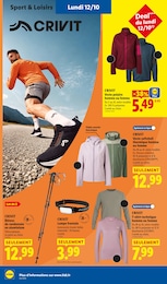 Prix et réduction Veste polaire femme dans le prospectus Lidl en cours Offre Veste polaire femme dans le catalogue Lidl du moment à la page 56
