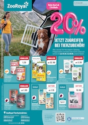 Aktueller ZooRoyal Prospekt mit Hundefutter, "JETZT ZUGREIFEN BEI TIERZUBEHÖR!", Seite 1