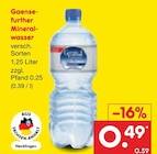 Mineralwasser im Angebot bei Netto Marken-Discount in Dessau-Roßlau Mineralwasser Angebote von Gaense-further bei Netto Marken-Discount Dessau-Roßlau für 0,49 €