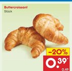 Netto Marken-Discount Kahla - Buttercroissant Angebot im Prospekt Buttercroissant bei Netto Marken-Discount im Kahla Prospekt für 0,39 €