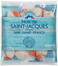 Noix de Saint-Jacques France - Picard à Paris Noix de Saint-Jacques France en promo chez Picard Paris à 16,95 €