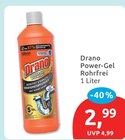 Power-Gel Rohrfrei von Drano im aktuellen budni Prospekt für 2,99 €