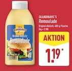Remoulade von SKANDINAVIC'S für 1,19 € bei ALDI Nord im Angebot Remoulade von SKANDINAVIC'S im aktuellen ALDI Nord Prospekt