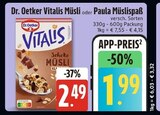 E center Penzberg - Vitalis Müsli oder Paula Müslispaß Angebot im Prospekt Vitalis Müsli oder Paula Müslispaß bei E center im Penzberg Prospekt für 1,99 €