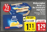 Butter bei EDEKA im Prospekt "" für 1,11 €