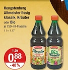 Aktuelles Altmeister Essig klassik, Kräuter oder Bio Angebot bei V-Markt in München ab 0,88 €