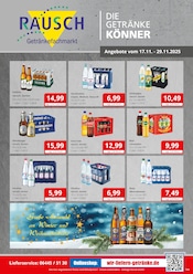 Veltins im Getränkefachmarkt Rausch Prospekt in Wetzlar Aktueller Getränkefachmarkt Rausch Prospekt mit Veltins, "DIE GETRÄNKEKÖNNER", Seite 1