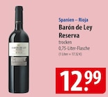 Barón de Ley Reserva Angebote bei famila Nordost Stade für 12,99 €