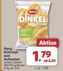 Brötchen zum Aufbacken von Harry für 1,79 € bei famila Nordwest im Angebot Brötchen zum Aufbacken von Harry im aktuellen famila Nordwest Prospekt