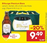 Premium Biere Angebote von Bitburger bei Netto Marken-Discount Wachtberg für 9,49 €