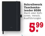 Taschenkalender 2026 Angebote von Schreibwerk bei E center Rastatt für 5,99 €