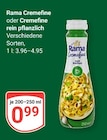 Cremfine Angebote von Rama bei GLOBUS Duisburg für 0,99 €