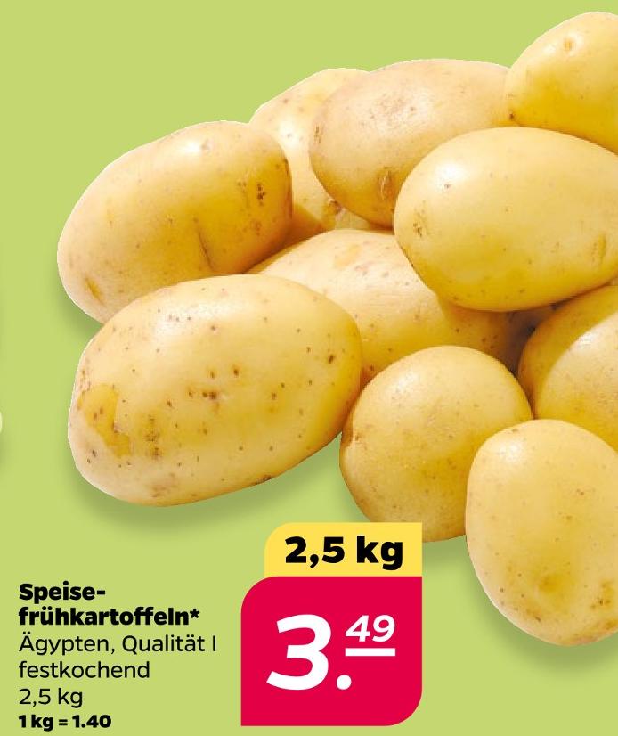 Speisefrühkartoffeln