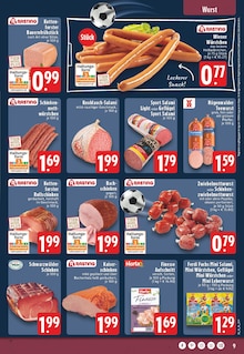 Wurst im aktuellen EDEKA Prospekt (Essen) Wurst im EDEKA Prospekt "Aktuelle Angebote" mit 24 Seiten (Essen)