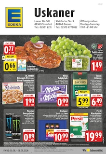 Aktueller EDEKA Greven Prospekt EDEKA Prospekt Greven "Aktuelle Angebote" mit 24 Seiten