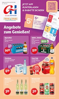 Trink und Spare Prospekt der Woche "Aktuelle Angebote" Seite 1, 02.02.2026 bis 07.02.2026 für Oberhausen Aktueller Trink und Spare Prospekt "Aktuelle Angebote" Seite 1 von 10 Seiten für Oberhausen