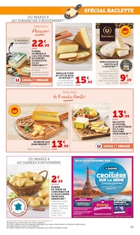 Promotion Jambon Cru dans le prospectus Hyper U, valable du 04/11/2025 au 16/11/2025 Promo Jambon Cru dans le catalogue Hyper U du moment à la page 45