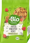 Kekse, Hafer Knusper Keks, Himbeere-Limette im dm-drogerie markt Prospekt Kekse, Hafer Knusper Keks, Himbeere-Limette von dmBio im aktuellen dm-drogerie markt Prospekt für 1,45 €