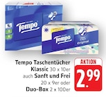 EDEKA - Taschentücher Klassic Angebot im Prospekt Taschentücher Klassic bei EDEKA im Prospekt "" für 2,99 €