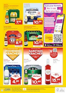 Becks im Netto Marken-Discount Prospekt "DER ORT, AN DEM DU IMMER AUSGEZEICHNETE PREISE FINDEST." mit 2 Seiten (Bielefeld)