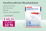 T plus Skin Sensitive Pflaster bei mea - meine apotheke im Prospekt "" für 40,15 €