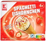 Spaghetti-Eishörnchen im Kaufland Prospekt Spaghetti-Eishörnchen von K-CLASSIC im aktuellen Kaufland Prospekt für 2,29 €