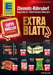 Aktueller E center Supermarkt Prospekt in Hohenstein-Ernstthal und Umgebung, "EXTRA BLATT" mit 2 Seiten, 04.08.2025 - 09.08.2025