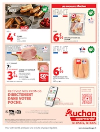 Prix et réduction Palette De Porc dans le prospectus Auchan Supermarché en cours Offre Palette De Porc dans le catalogue Auchan Supermarché du moment à la page 16