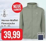 Herren-Waffel-Fleecejacke Angebote von Leuchtturm bei Kaufhaus Stolz Kiel für 39,99 €