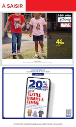 Prix et réduction Vêtements Enfant dans le prospectus Carrefour en cours Offre Vêtements Enfant dans le catalogue Carrefour du moment à la page 55