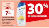 Promo SHAMPOOING 2 EN 1 à 7,63 € dans le catalogue Auchan Supermarché à Super Besse