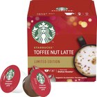 Capsules café Toffee Nut Latte - STARBUCKS en promo chez Géant Casino Capsules café Toffee Nut Latte - STARBUCKS dans le catalogue Géant Casino