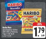 Minis Angebote von Haribo bei E center Hof für 1,79 €