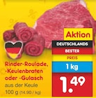 Rinder-Roulade bei Netto Marken-Discount im Prospekt "" für 1,49 €