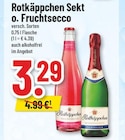 Sekt o. Fruchtsecco bei Trinkgut im Ennepetal Prospekt für 3,29 €