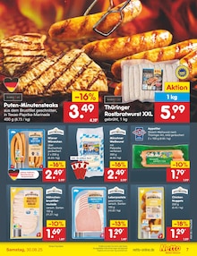 Fleisch im aktuellen Netto Marken-Discount Prospekt (Rostock) Fleisch im Netto Marken-Discount Prospekt "Aktuelle Angebote" mit 65 Seiten (Rostock)