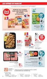 Promotion Saucisse De Porc dans le prospectus Super U, valable du 22/09/2026 au 04/10/2026 Promo Saucisse De Porc dans le catalogue Super U du moment à la page 28